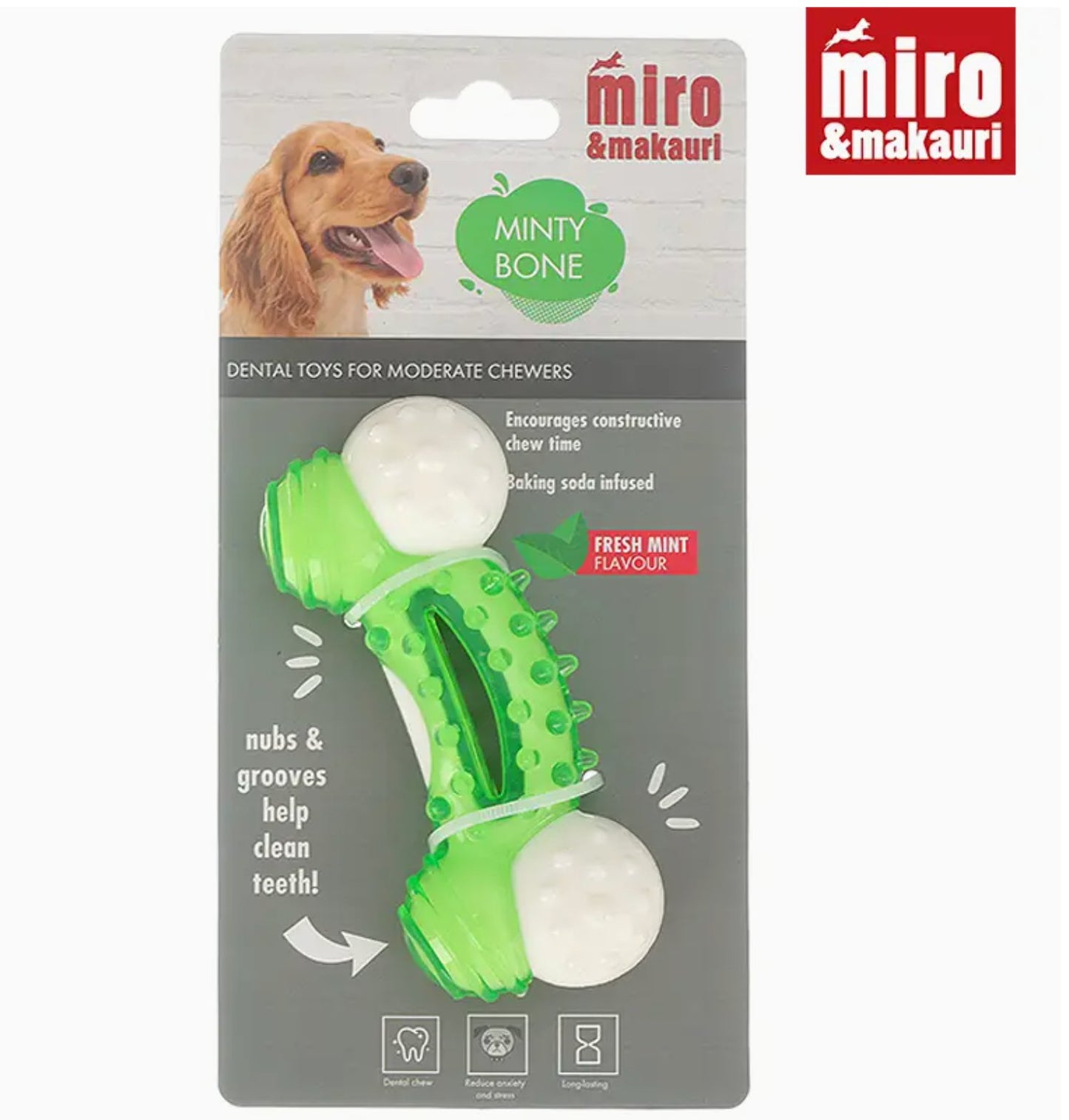 Minty Bone Dental Chew - Tough Chewer - Chewbox Natural Dog Chew - Grain & Gluten Free