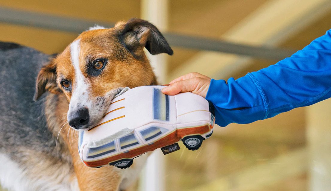 80s Classic Collection Station Wagon Extra Large Squeaker - Chewbox Natural Dog Chew - Grain & Gluten Free