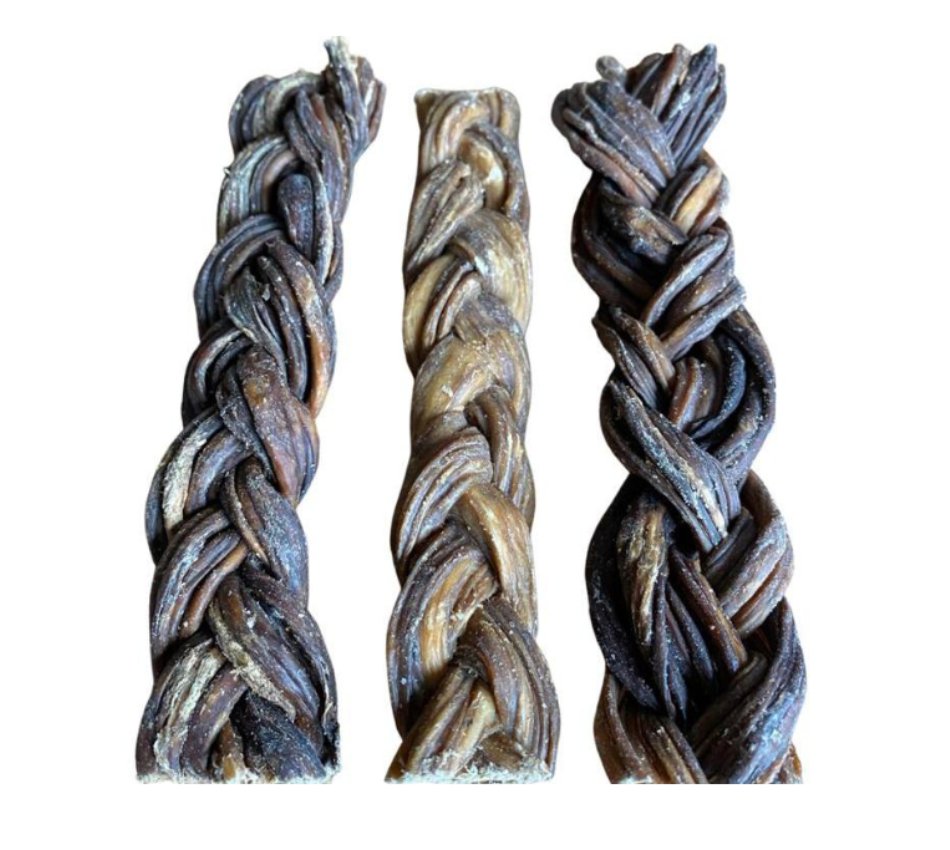 Braided Beef Intestine - Chewbox Natural Dog Chew - Grain & Gluten Free