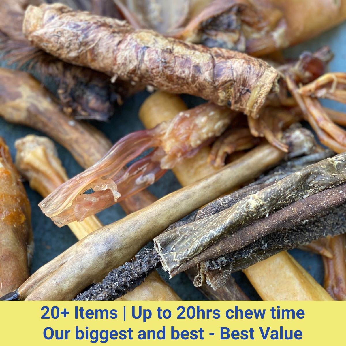 Large Breed Chewbox Deluxe - Chewbox Natural Dog Chew - Grain & Gluten Free