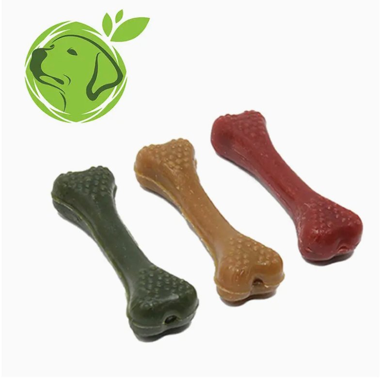 Vegetarian Nubby Bones Peanut Butter Kelp or Tomato