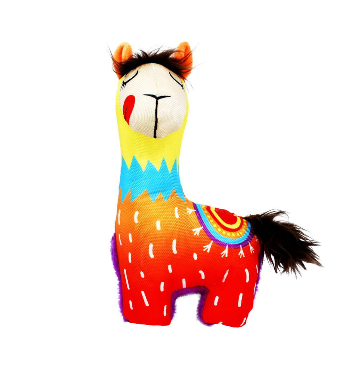 KONG Ballistic Vibes Llama Plush Dog Toy - Chewbox