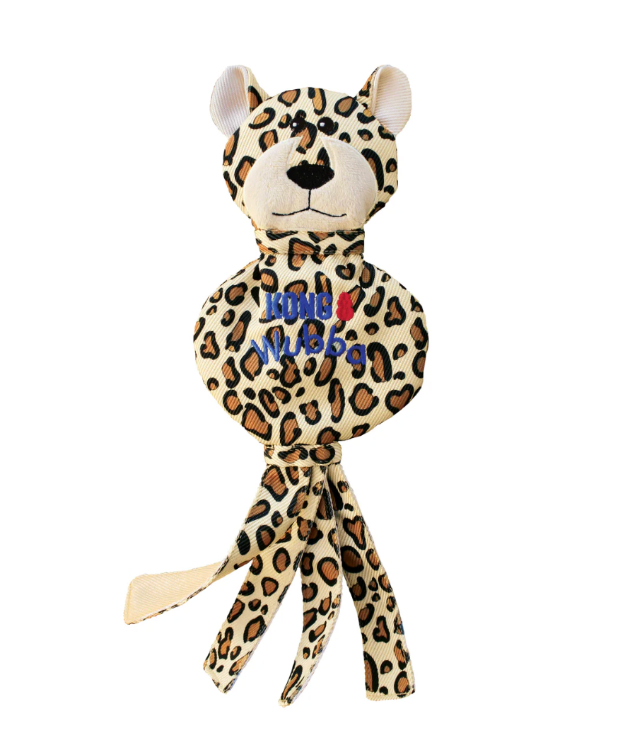 KONG Wubba No Stuff Cheetah