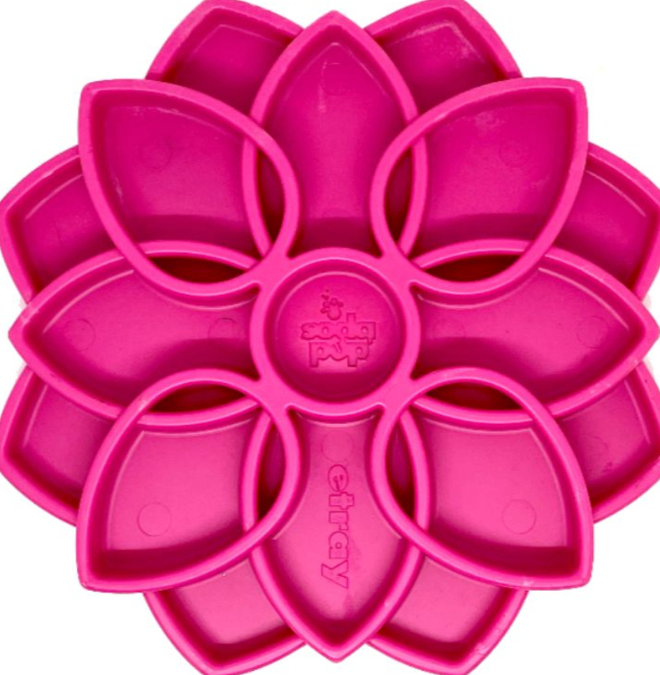 SodaPup Mandala eTray Slow Feeder Lick Mat - Chewbox
