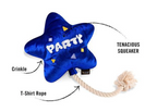 P.L.A.Y Best Time Ever Party Star Plush Dog Toy - Dogs Go Shop