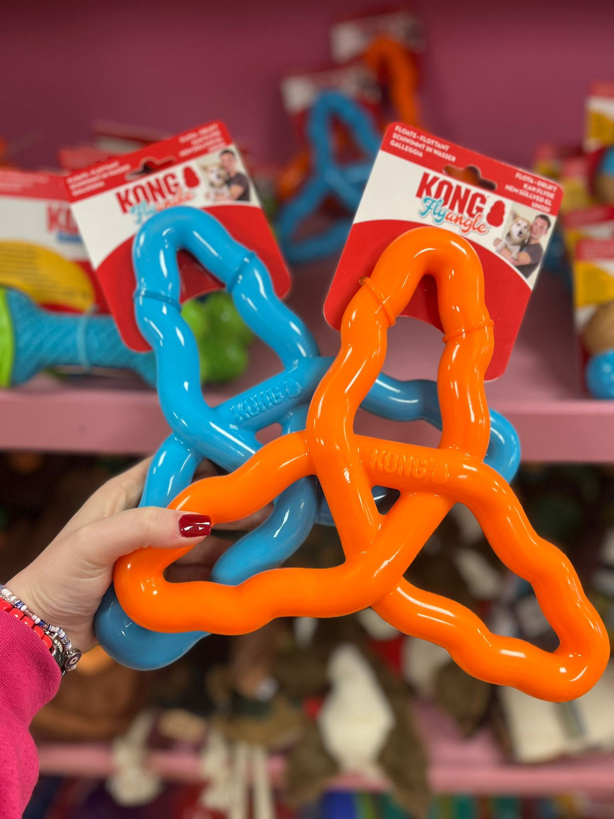 KONG Flyangle Large - Dogs Go Shop Dog Toy