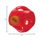 Durable dog ball toy for strong chewers