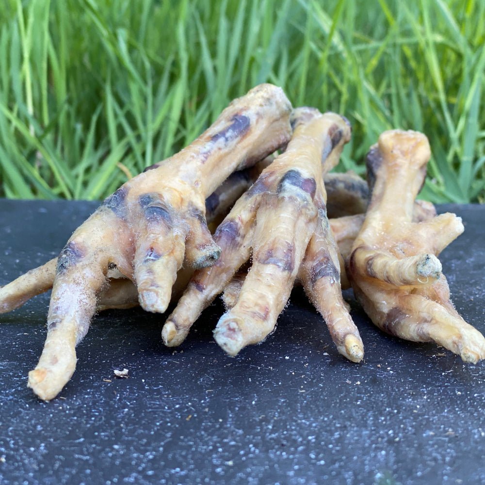 Chicken Feet - Non Puffed - Dogs Go Shop Natural Dog Chew - Grain & Gluten Free