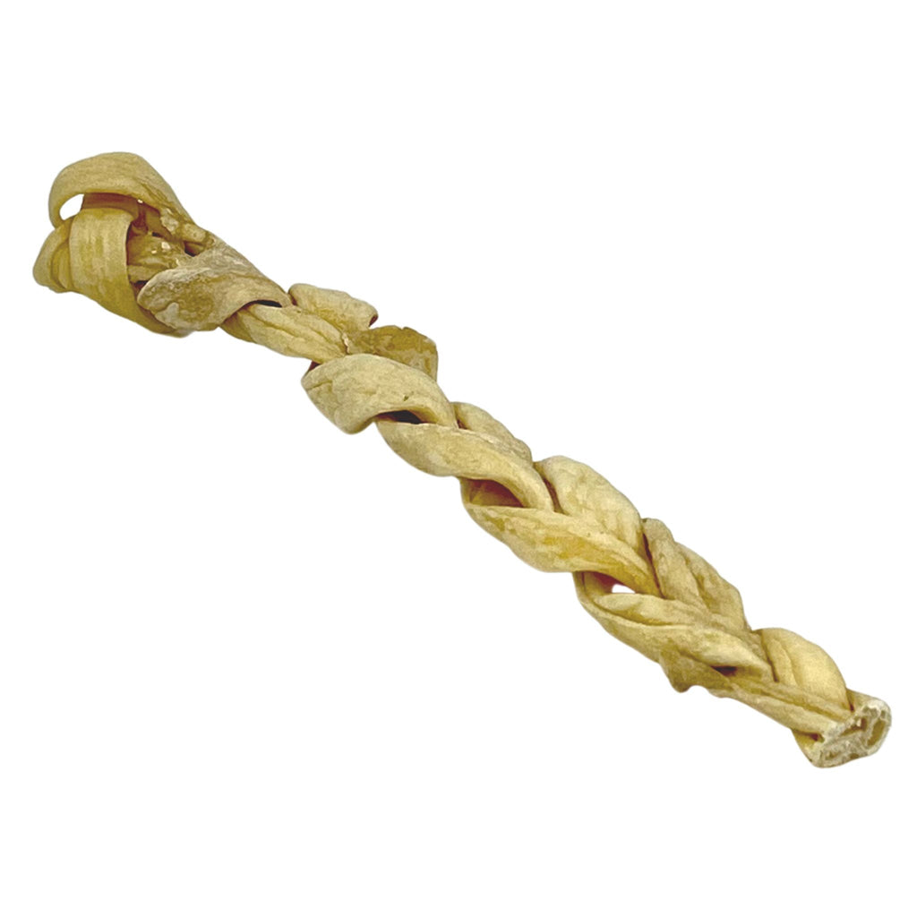 Extra Large Braided Lamb Skin Plaits - Dogs Go Shop Natural Dog Chew - Grain & Gluten Free
