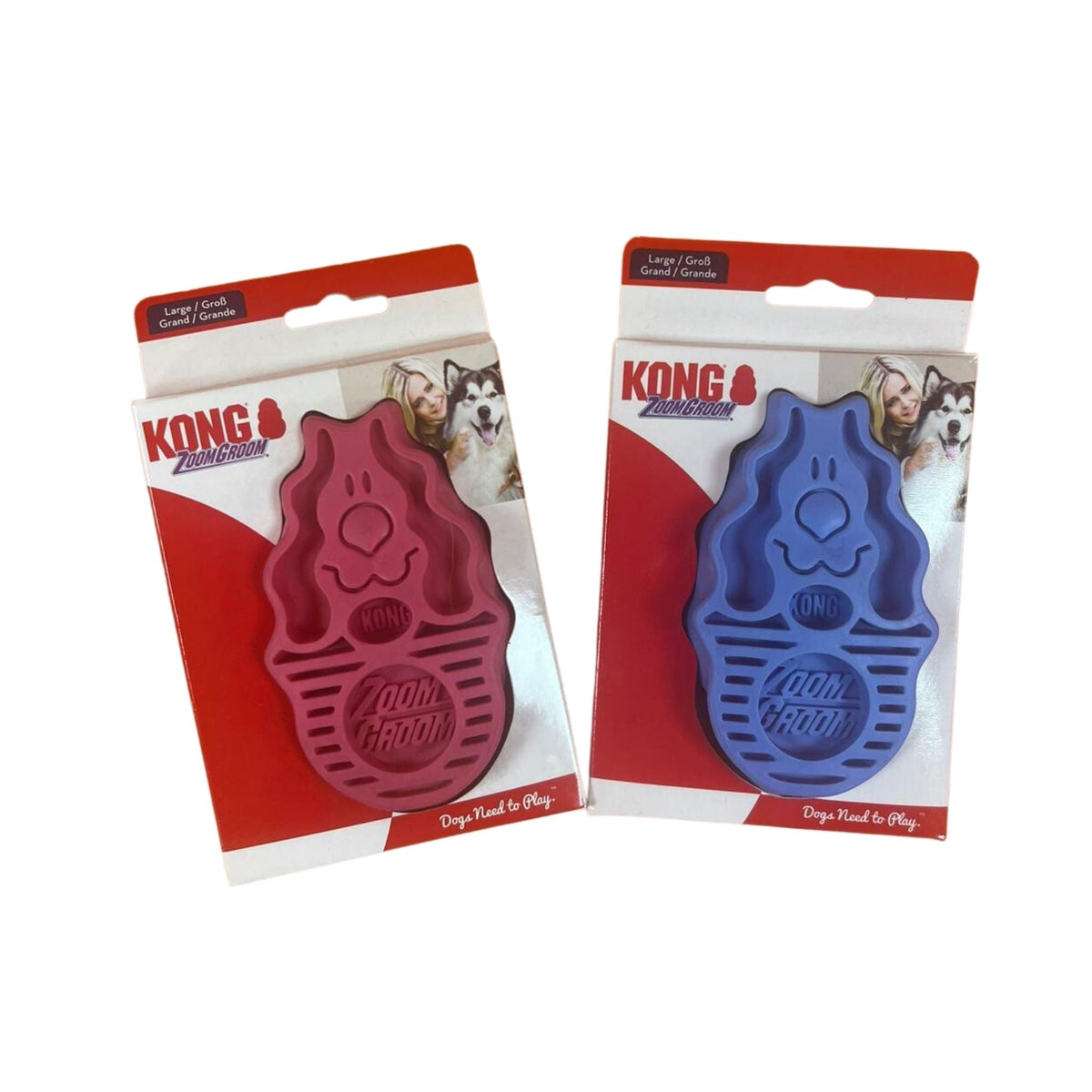 Kong Zoom Groom - Dogs Go Shop Natural Dog Chew - Grain & Gluten Free