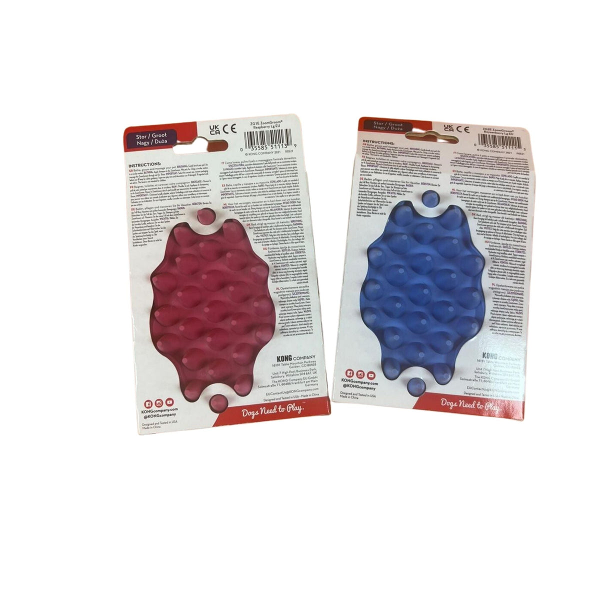 Kong Zoom Groom - Dogs Go Shop Natural Dog Chew - Grain & Gluten Free
