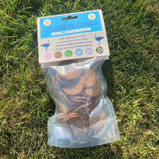 Ostrich Curls - Chewbox Natural Dog Chew - Grain & Gluten Free
