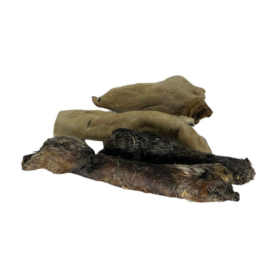 Rolled Beef Dew Claw with Fur - Chewbox Natural Dog Chew - Grain & Gluten Free