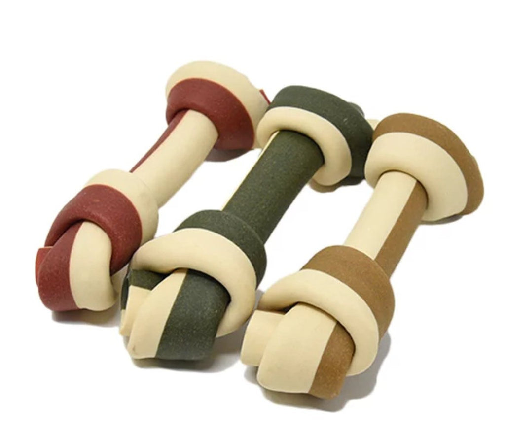 Vegetable Knotted Bones - Dogs Go Shop Natural Dog Chew - Grain & Gluten Free