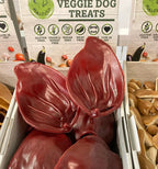 Vegetable Natural Smoked / Peanut Butter Pigs Ears - Dogs Go Shop Natural Dog Chew - Grain & Gluten Free