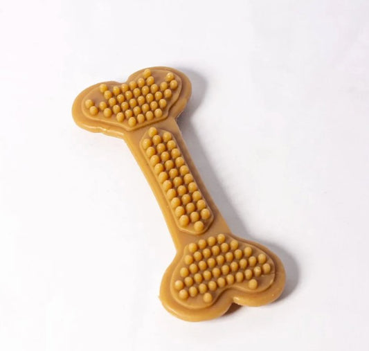 Vegetarian BumpiBones - Peanut Butter & Banana Dental Bone - Chewbox Natural Dog Chew - Grain & Gluten Free