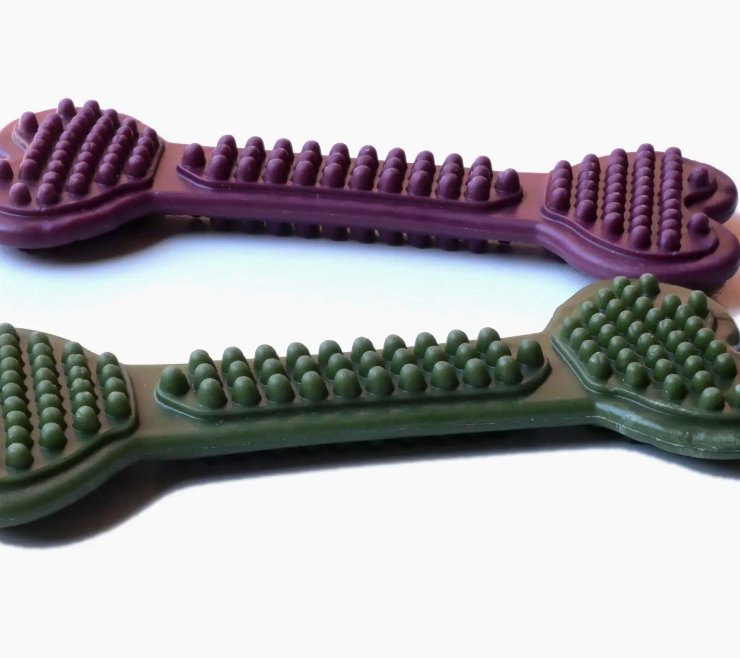 Vegetarian BumpiBones - Spinach & Apple, Peanut Butter & Banana or Sweet Potato and Blueberry - Dogs Go Shop Natural Dog Chew - Grain & Gluten Free