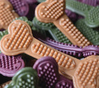 Vegetarian BumpiBones - Spinach & Apple, Peanut Butter & Banana or Sweet Potato and Blueberry - Dogs Go Shop Natural Dog Chew - Grain & Gluten Free
